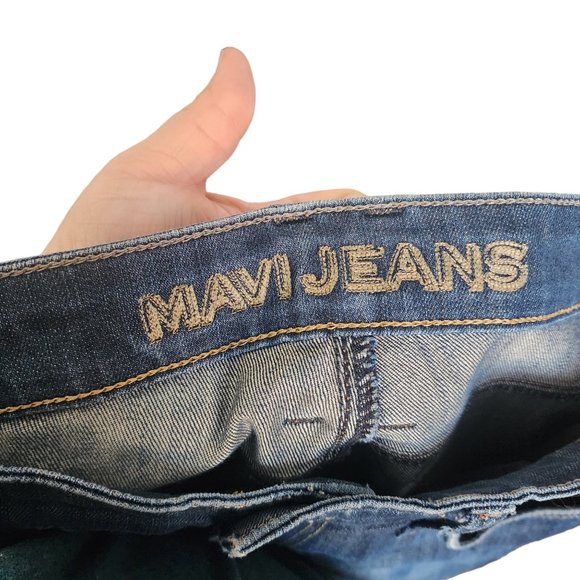 Mavi Mens Zach Straight Leg Medium Wash Denim Jeans Size 33x32 - Picture 11 of 12